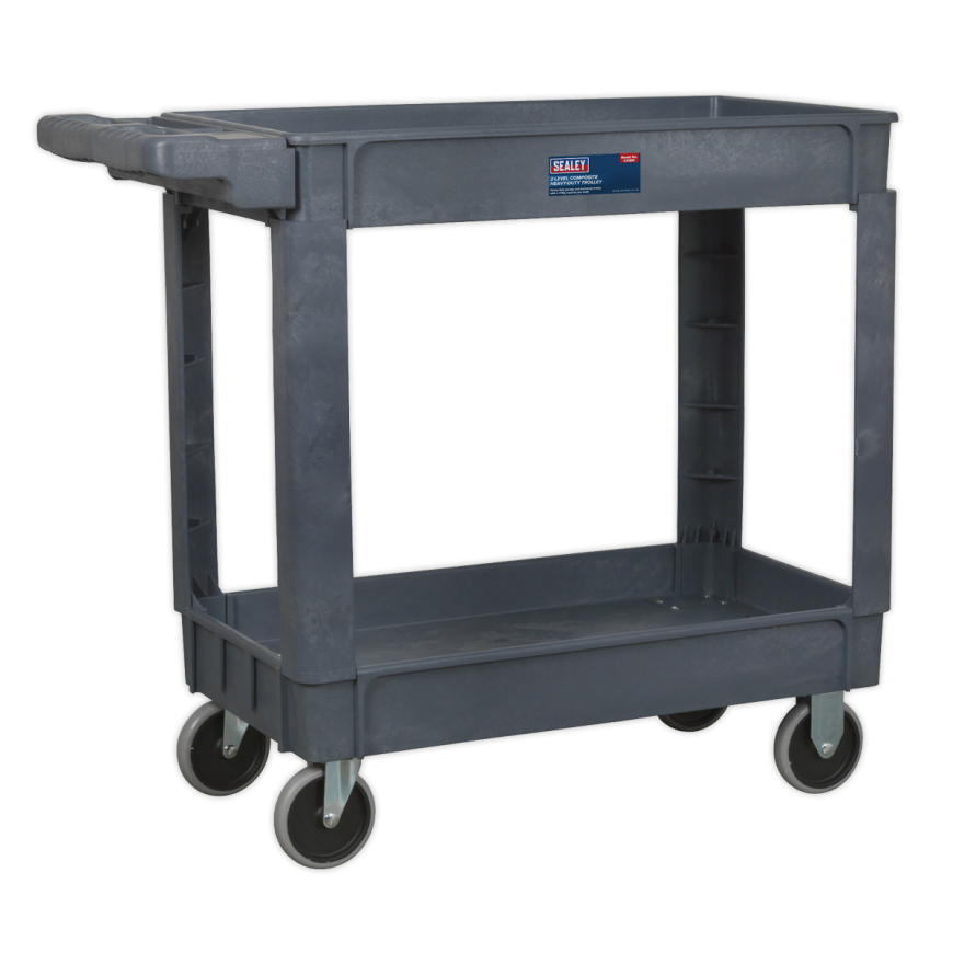 2-Level Composite Heavy-Duty Trolley