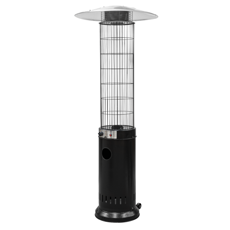 Dellonda 13kW Gas Patio Heater for Commercial & Domestic Use - Black