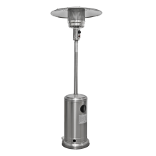 Dellonda 13kW Outdoor Gas Patio Heater - Stainless Steel