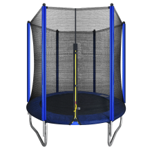 Dellonda 6ft Heavy-Duty Outdoor Trampoline with Safety Enclosure Net