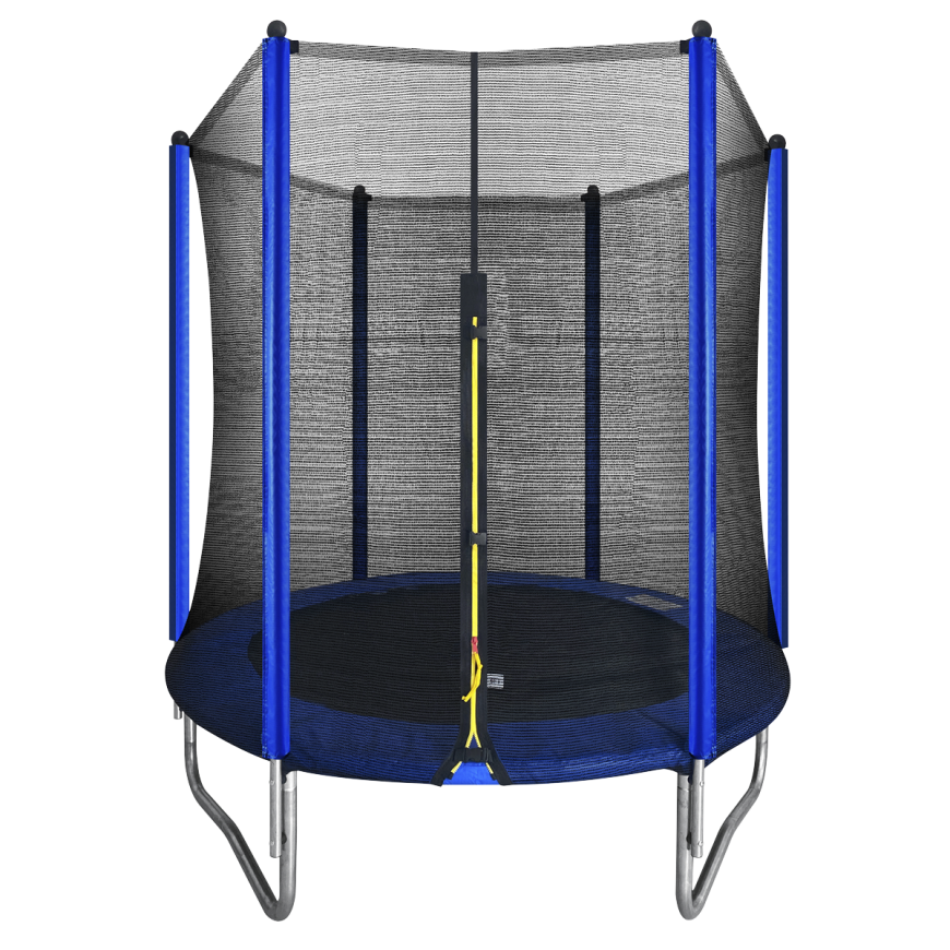 Dellonda 6ft Heavy-Duty Outdoor Trampoline with Safety Enclosure Net