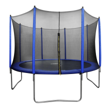 Dellonda 12ft Heavy-Duty Outdoor Trampoline with Safety Enclosure Net