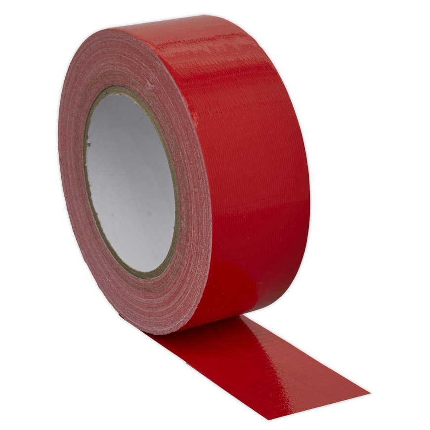 50mm x 50m Red Duct Tape