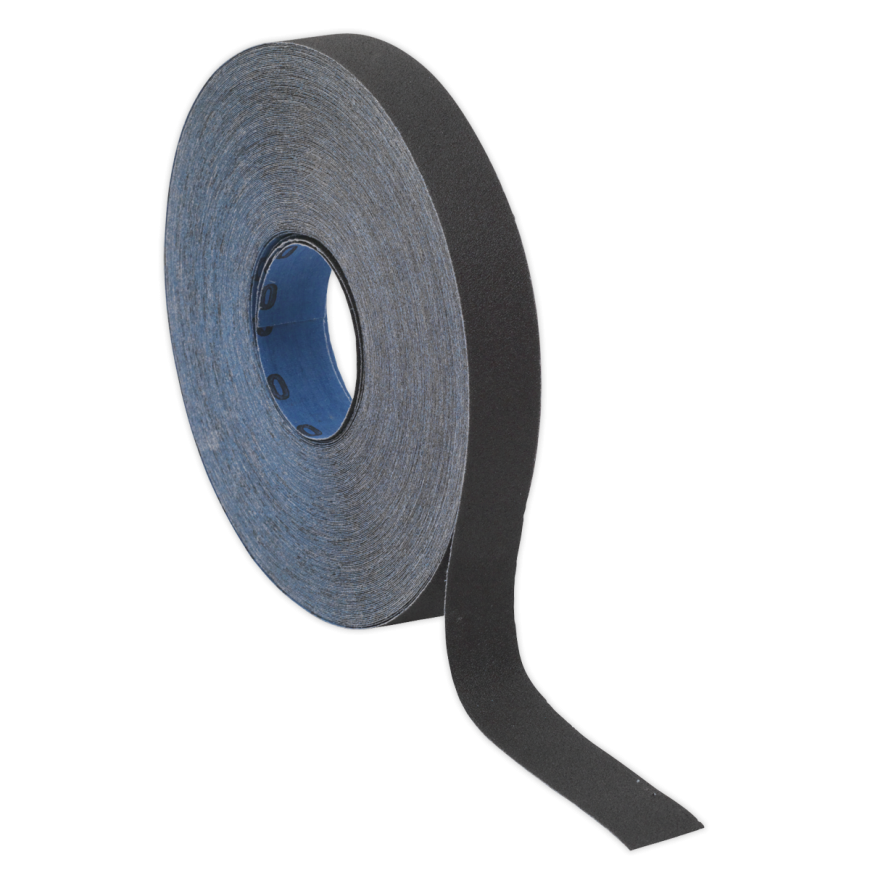 25mm x 25m Emery Roll Blue Twill - 40Grit