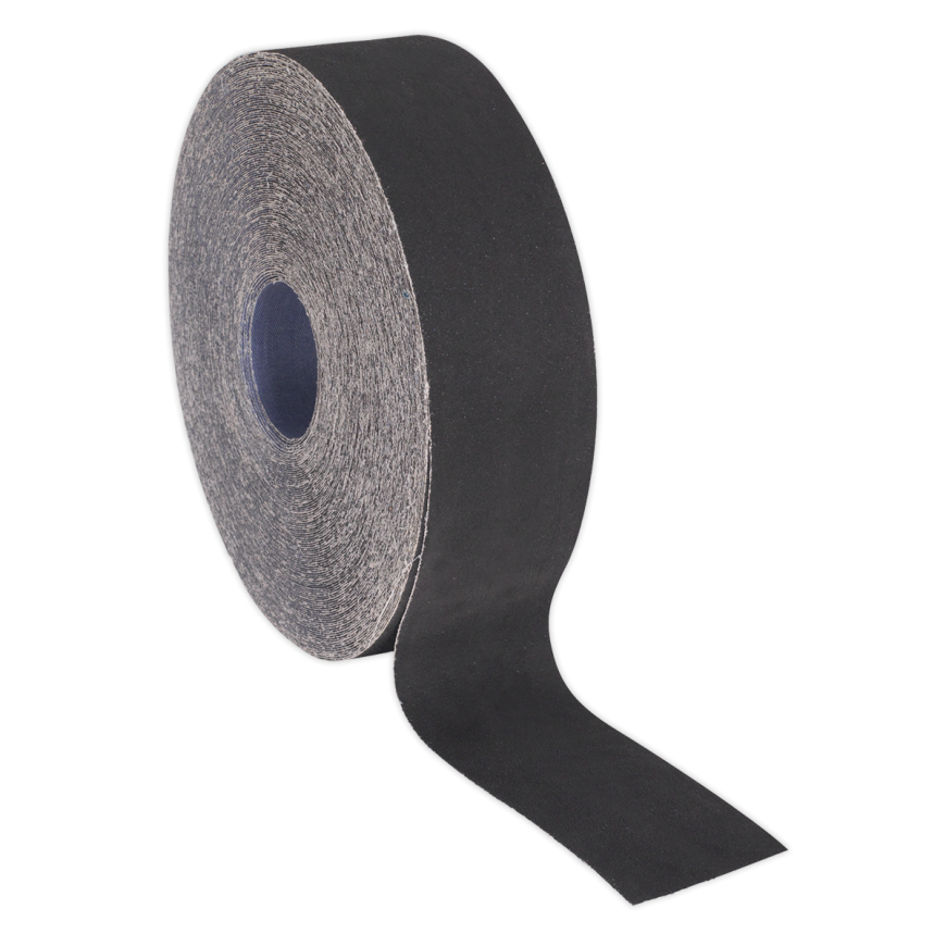 50mm x 50m Emery Roll Blue Twill - 80Grit