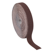 25mm x 50m Engineer's Emery Roll Brown - 120Grit
