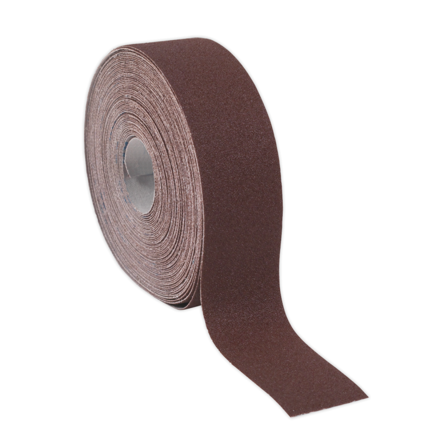 50mm x 50m Engineer's Emery Roll Brown - 120Grit