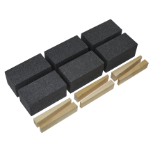 50 x 50 x 100mm Floor Grinding Block 24Grit - Pack of 6