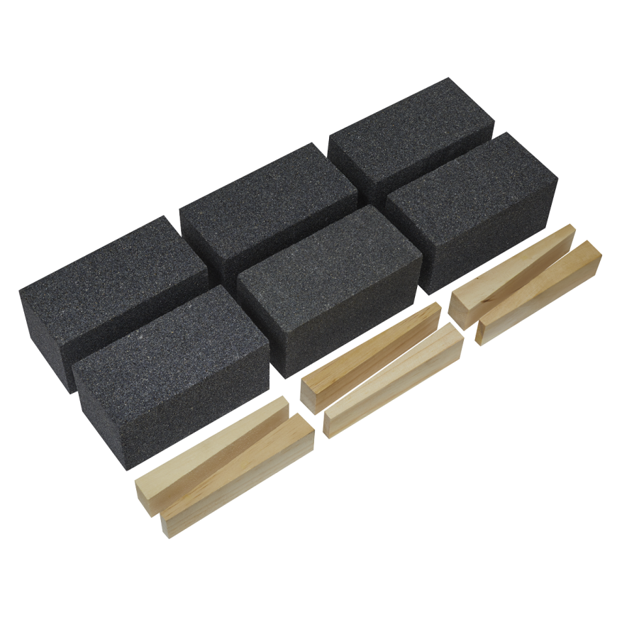 50 x 50 x 100mm Floor Grinding Block 24Grit - Pack of 6