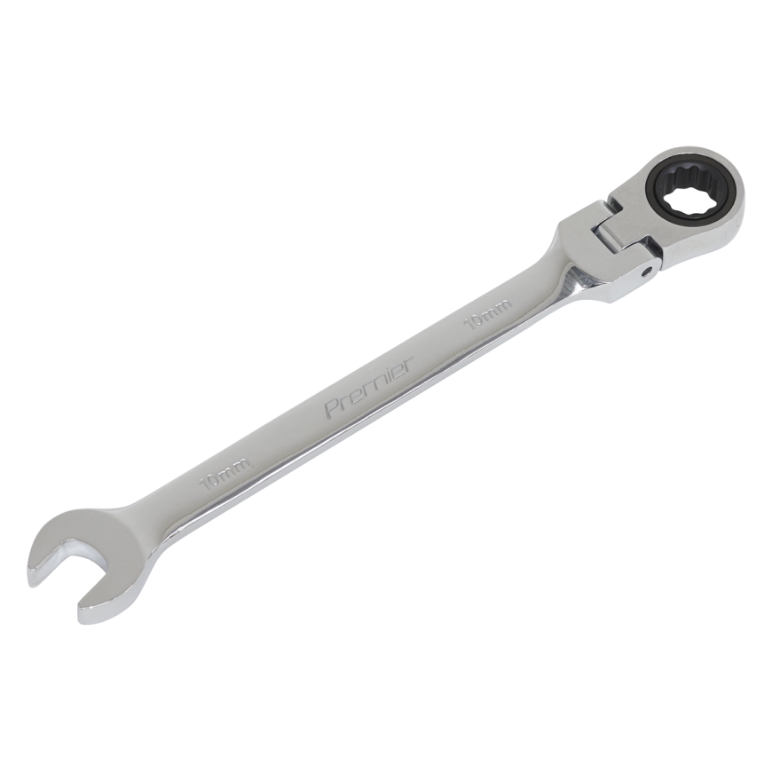 10mm Flexi-Head Ratchet Combination Spanner