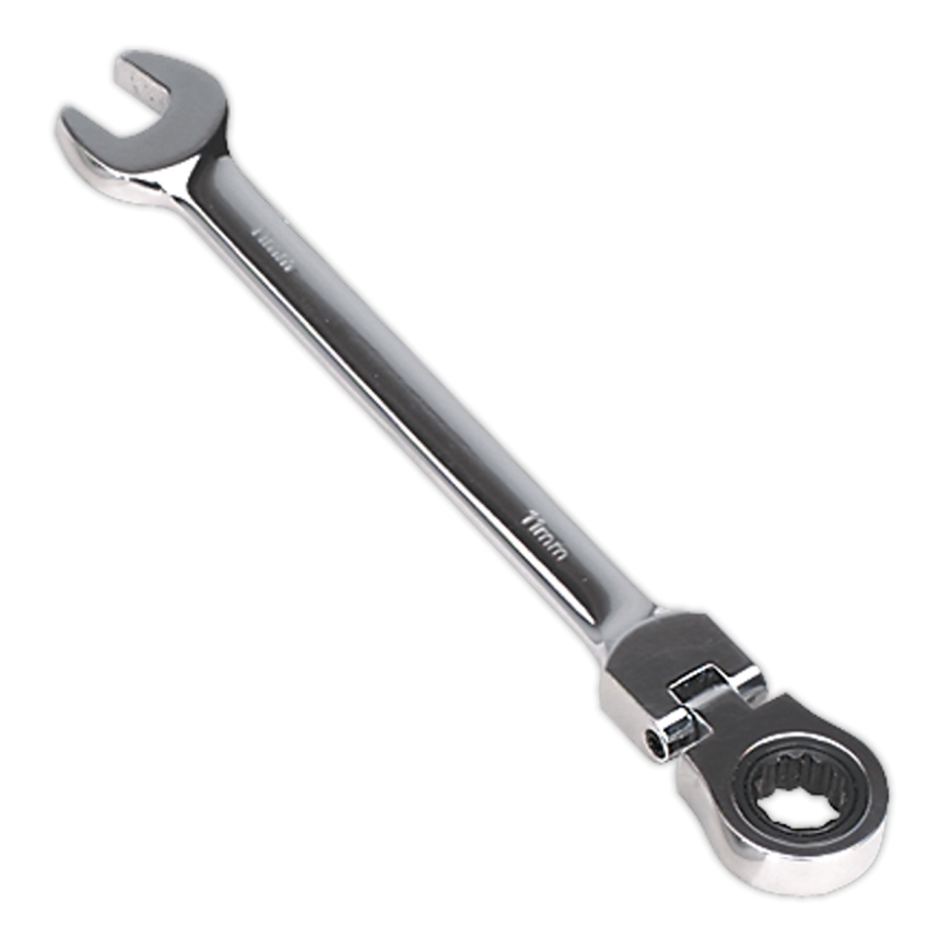 11mm Flexi-Head Ratchet Combination Spanner