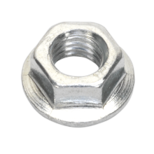 Zinc Plated Serrated Flange Nut DIN 6923 - M5 - Pack of 100