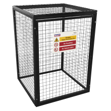 Gas Cylinder Safety Cage - 4 x 47kg Cylinders