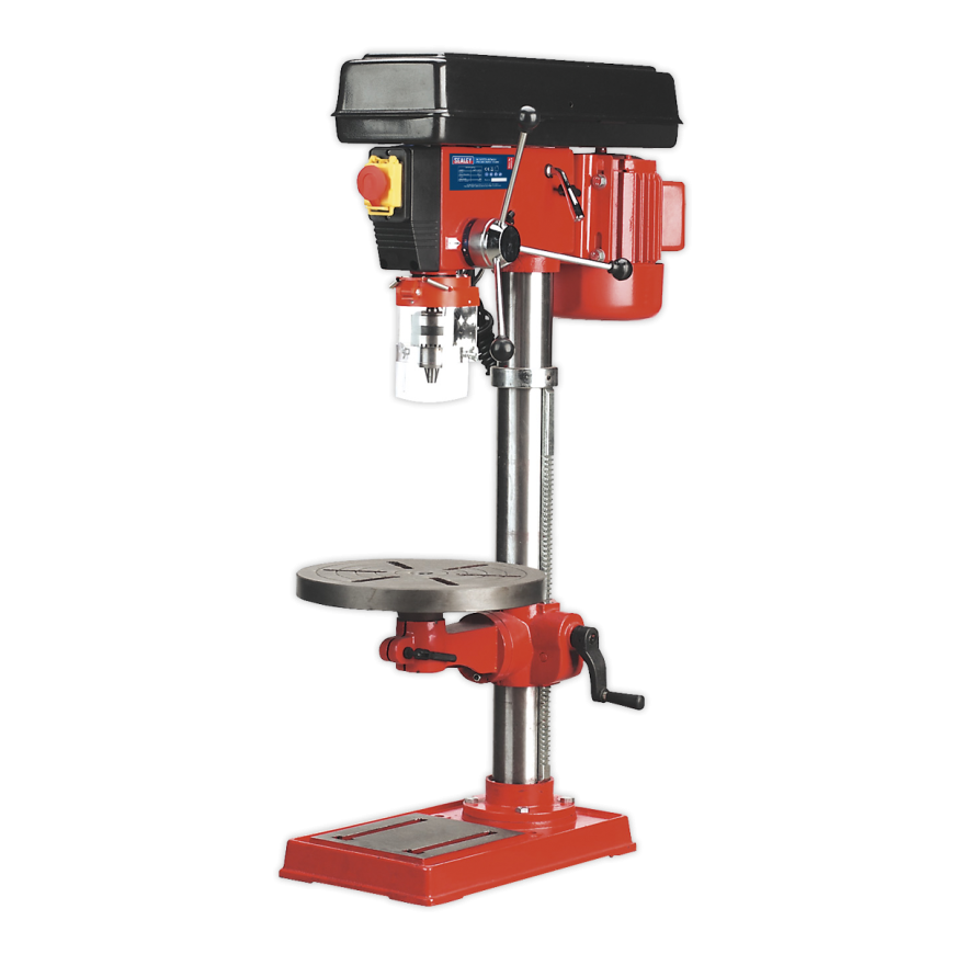 16-Speed Bench Pillar Drill 960mm Height 550W