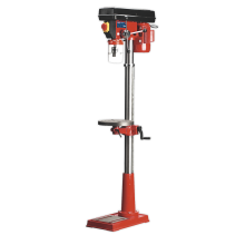 12-Speed Floor Pillar Drill 1500mm Ht 370W