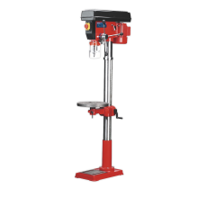 16-Speed Floor Pillar Drill 1630mm Height 650W