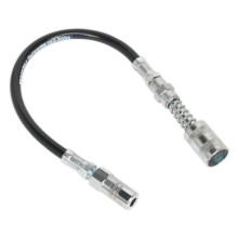 300mm Flexible Rubber Delivery Hose with 4-Jaw Connector & Quick Release Coupling