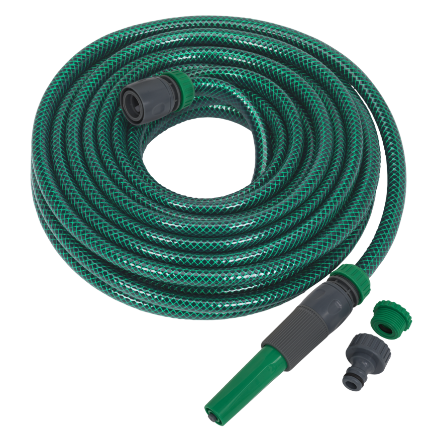 15m Water Hose with Fittings