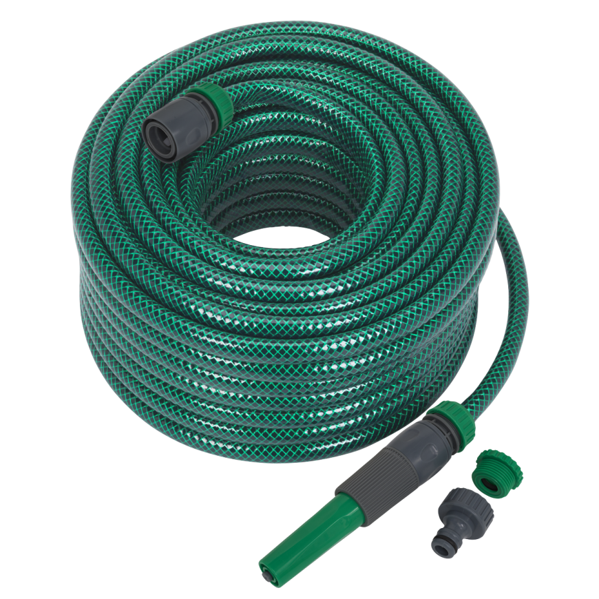 30m Water Hose with Fittings