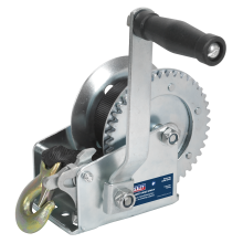 540kg Capacity Geared Hand Winch with Webbing Strap