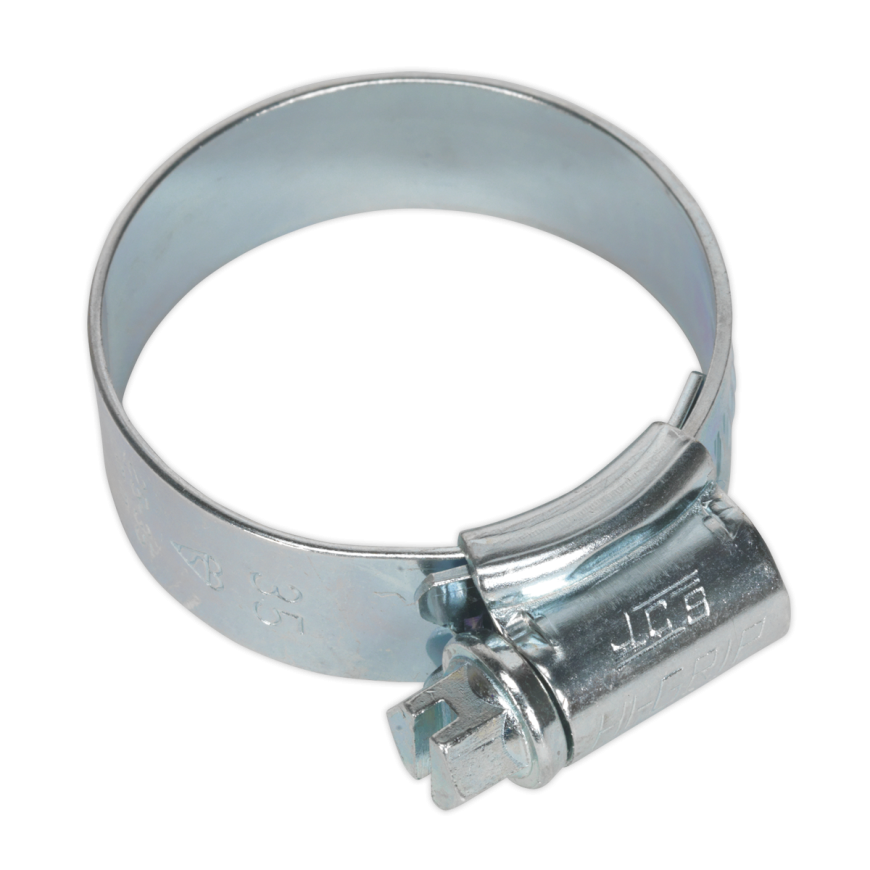 Ø25-35mm Zinc Plated HI-GRIP® Hose Clip - Pack of 20