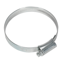 Ø60-80mm Zinc Plated HI-GRIP® Hose Clip - Pack of 10