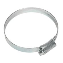 Ø70-90mm Zinc Plated HI-GRIP® Hose Clip - Pack of 10