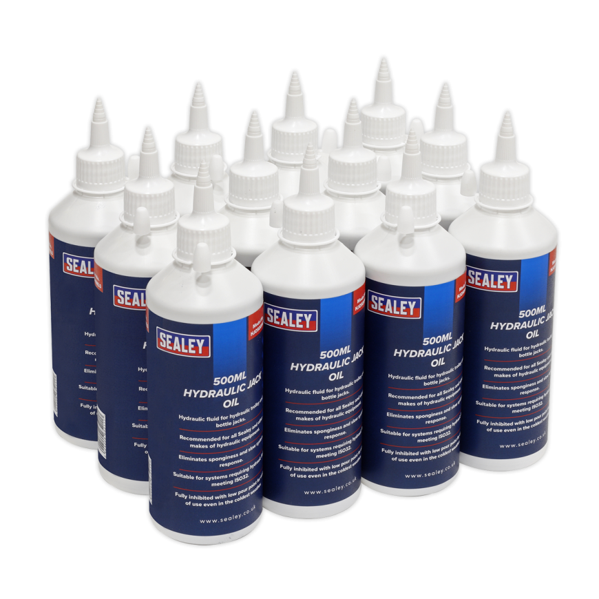 500ml Hydraulic Jack Oil - Pack of 12