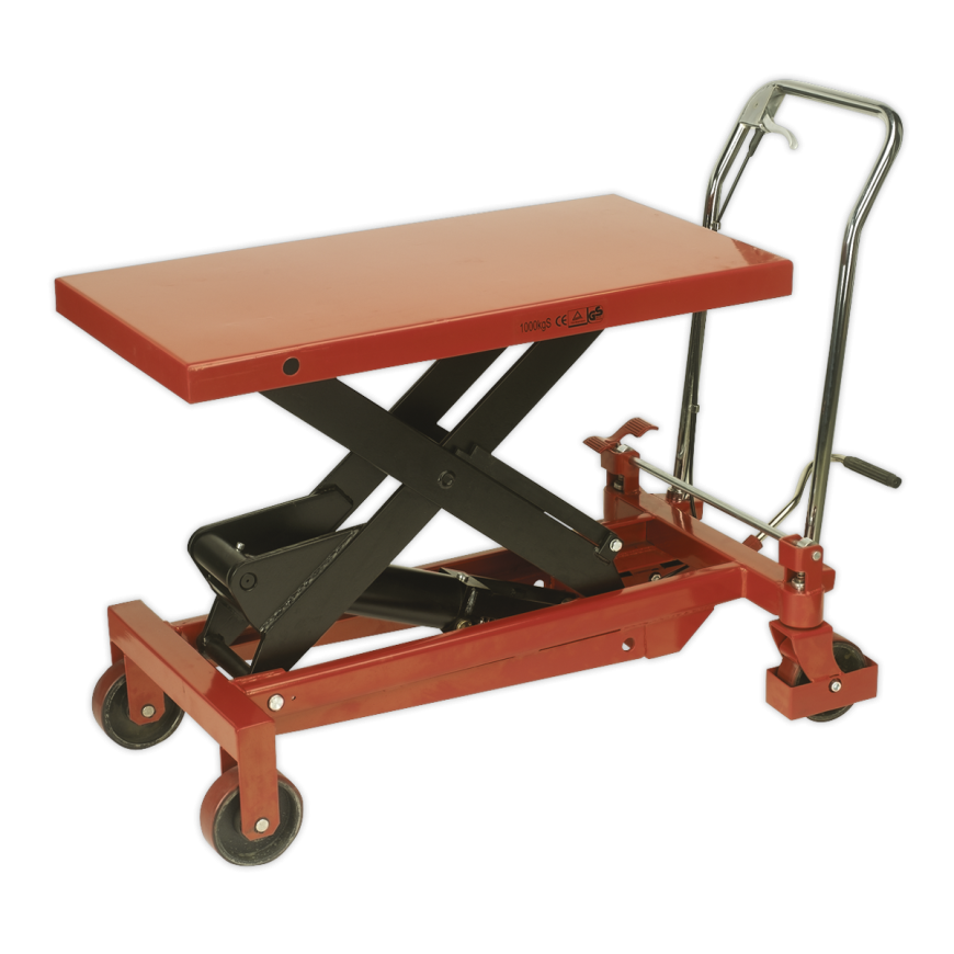 1000kg Hydraulic Scissor Lift Platform Table