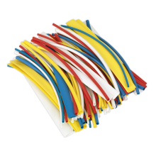 100pc 200mm Heat Shrink Tubing - Mixed Colours