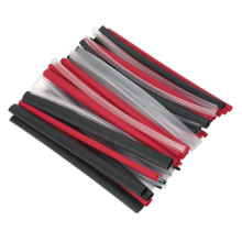 72pc 200mm Heat Shrink Dual Wall Adhesive Lined Tubing - Mixed Colour