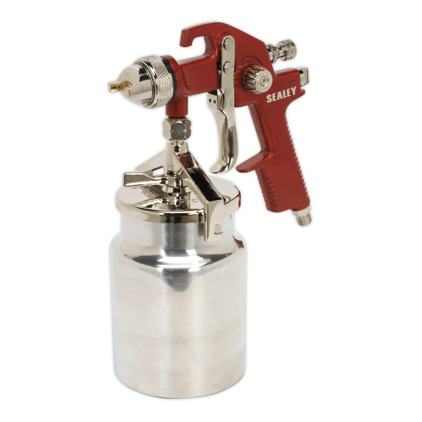 Workshop Series HVLP Suction Feed Spray Gun - 1.7mm Set-Up