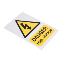 200 x 300mm High Voltage Warning Sign