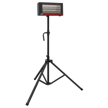 1.2kW Infrared Quartz Heater with Tripod Stand 230V