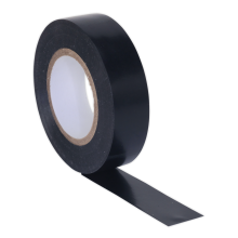 19mm x 20m Black PVC Insulating Tape - Pack of 10