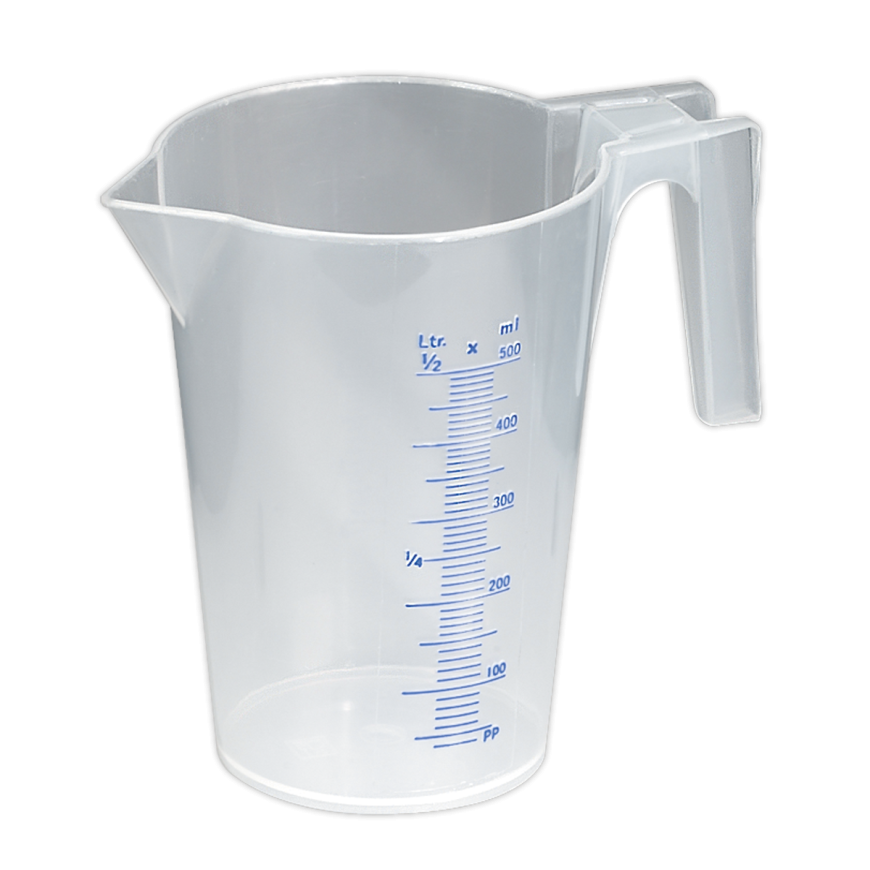 0.5L Translucent Measuring Jug