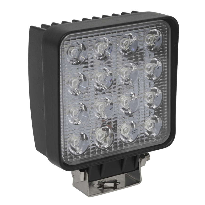 48W SMD LED Square Worklight with Mounting Bracket