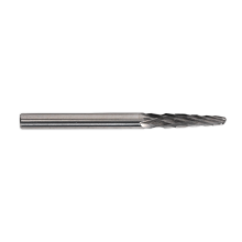 Ø3mm Micro Carbide Burr Ball Nose Taper - Pack of 3