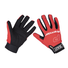 Mechanic's Gloves Padded Palm - Large Pair