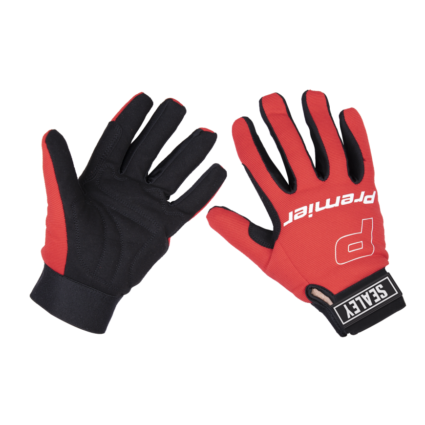 Mechanic's Gloves Padded Palm - Large Pair