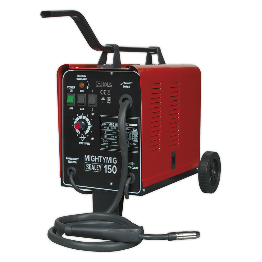 150A Professional Gas/No-Gas MIG Welder