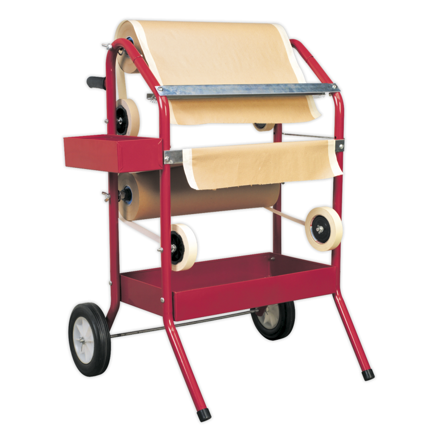 Masking Paper Dispenser Trolley - 2 x 450mm Rolls