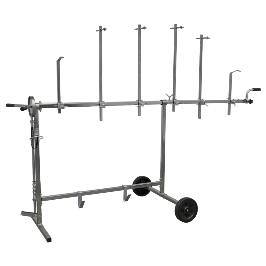 Universal Mobile Rotating Panel Stand