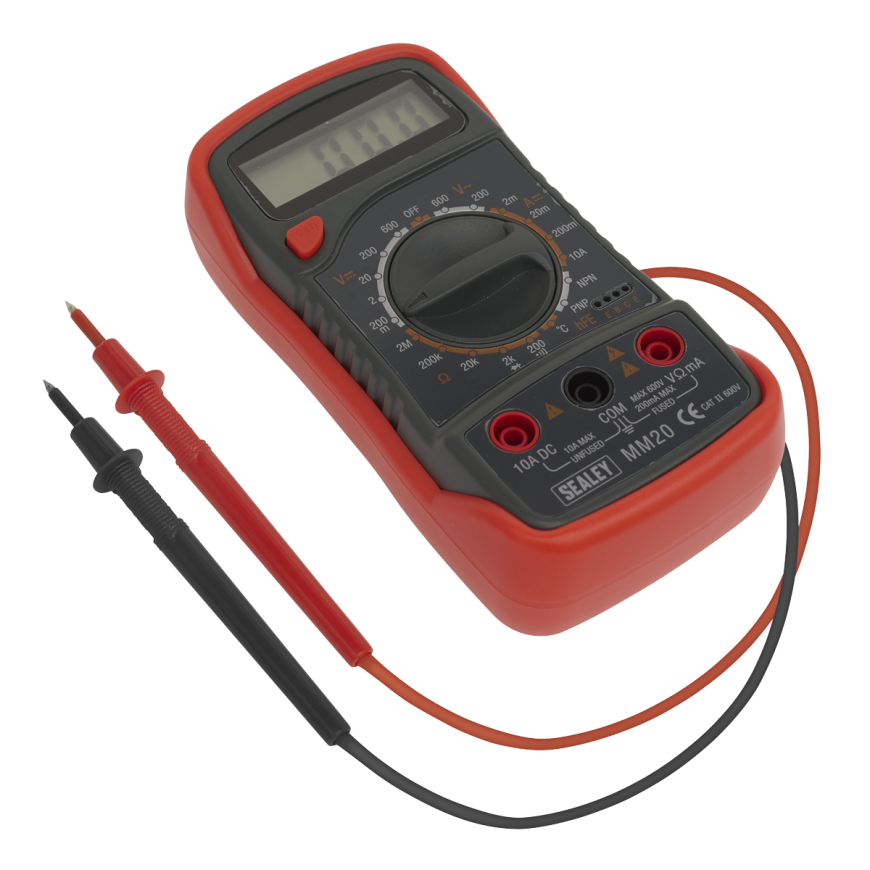 8-Function Digital Multimeter with Thermocouple