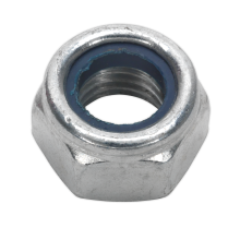 Zinc Plated Nylon Locknut DIN 982 - M14 - Pack of 25