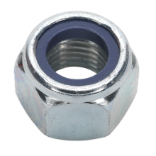 Zinc Plated Nylon Locknut DIN 982 - M16 - Pack of 25