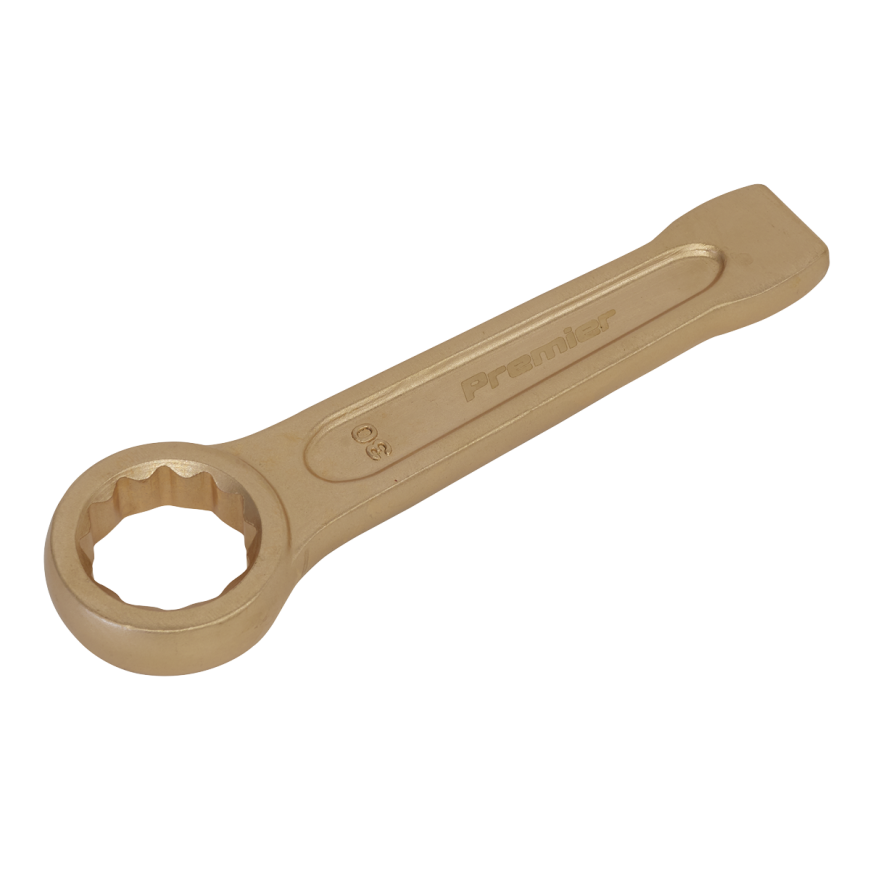 30mm Ring End Slogging Spanner - Non-Sparking