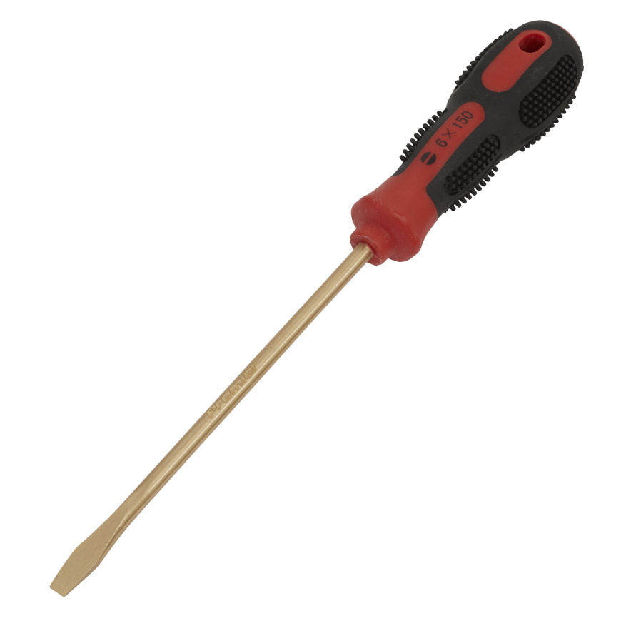 6 x 150mm Slotted Screwdriver - Non-Sparking