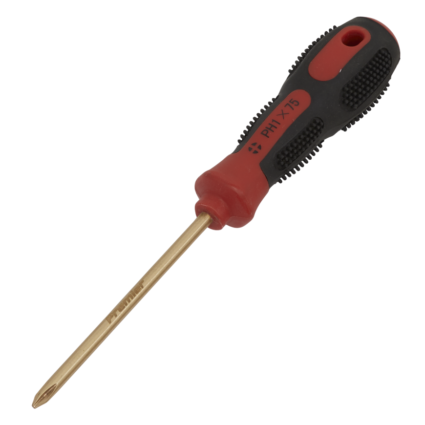 #1 x 75mm Phillips Screwdriver - Non-Sparking