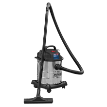 20L Wet & Dry Vacuum Cleaner 1200W Stainless Drum